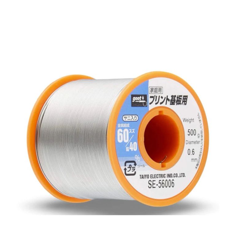 Rollo de Estaño 6040 de 06mm peso 500gr SE-56006