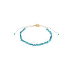 SAMANTHA PINTO HANDMADE ACCESSORIES - Pulseras Gaia Turquesa
