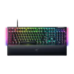 RAZER - Teclado Gamer Blackwidow V4 Us Switch Green Mecanico Negro