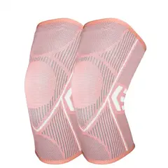 AOLIKES - Rodilleras Deportivas A-7728 Alta Compresión Rosado