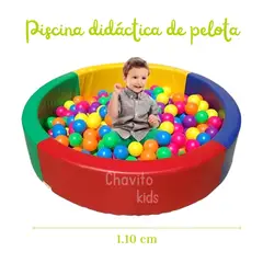 GENERICO - PISCINA DE PELOTAS 110 X 33 CM