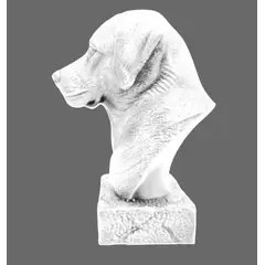 GENERICO - ADORNO EXCLUSIVO LABRADOR BLANCO 23cm x 15cm x 17cm