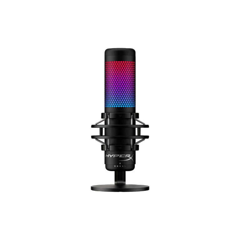 Microfono Alambrico Quadcast S USB Iluminacion RGB Negro