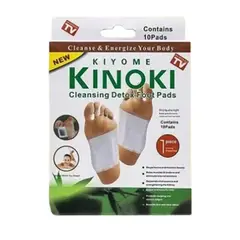 GENERICO - 10 Pads kinoki parches Detox y relajación de los pies