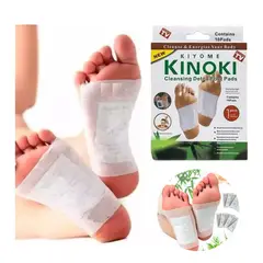 GENERICO - 10 Pads kinoki parches Detox y relajación del cuerpo