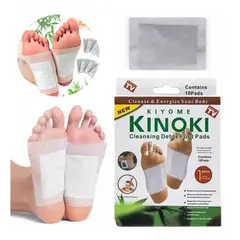 GENERICO - 10 Pads Desintoxicante Kinoki Para Pies Relajante