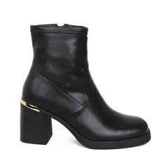 STHEF - BOTIN MUJER VESTIR NEGRO 8111