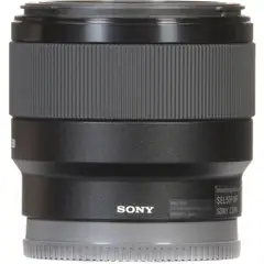 SONY - FE 50mm f18 Lente - Negro