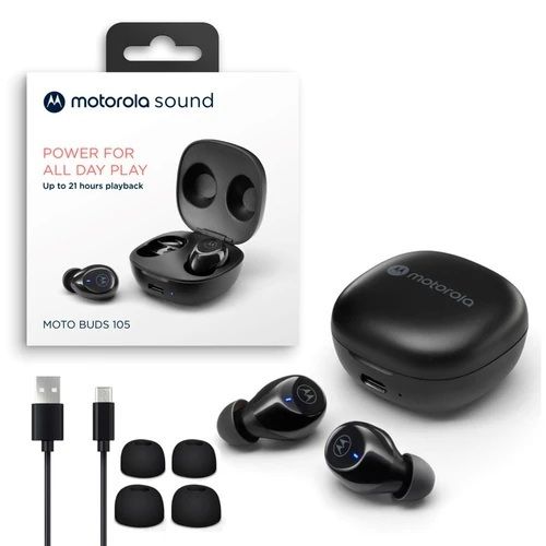 Auriculares Moto Buds 105 True Wireless IPX5