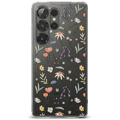 RINGKE - Case Fusion Design Dry Flowers - Galaxy S25 Ultra