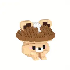 VATYERTY - Mini bloques de construcción de hongos