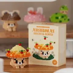 VATYERTY - Mini bloques de construcción de hongos