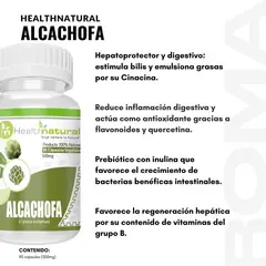 HEALTHNATURAL - PACK 3 ALCACHOFA 1500MG + REGALO PASTILLERO