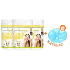 HEALTHNATURAL - PACK 3 COLÁGENO HIDROLIZADO PREMIUM 1350MG + REGALO