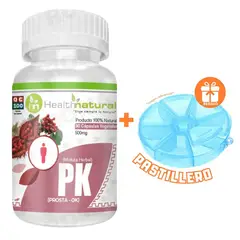 HEALTHNATURAL - PKPROSTA-OK 500MG + REGALO PASTILLERO