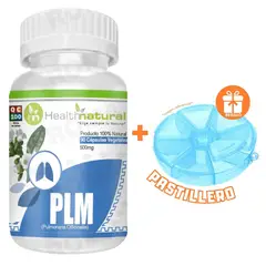 HEALTHNATURAL - PLMPULMONARIA 500MG + REGALO PASTILLERO