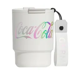GERM - Taza Térmica Gobelet - Coca-Cola X – Blanco Silver- 360ml 12 Oz