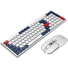 HAVIT - KIT TECLADO Y MOUSE KB830W-SP INALAMBRICOBT