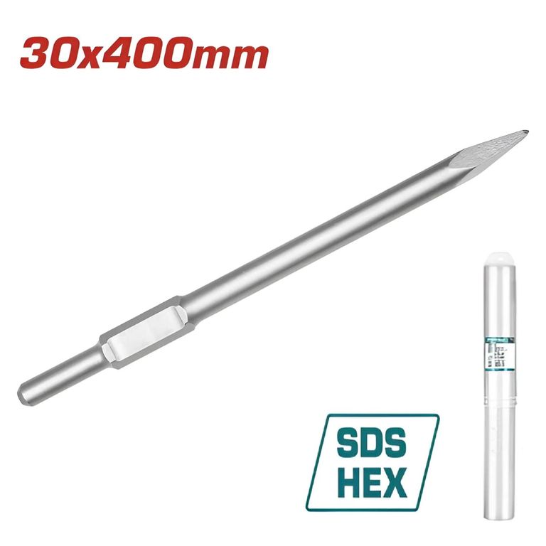Cincel Punta Sds Hexagonal 30x 400 Mm Super Total - TAC15333011
