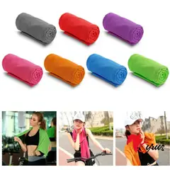 NO LOGO - TOALLA DE MICROFIBRA PARA HOMBRES CON ENFRIAMIENTO