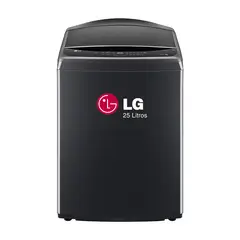 LG - Lavadora 25 KG Carga Superior AI DD 6 Motion WT25PBVS6 Negro Plateado