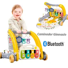 BEBE - Gimnasio y Caminador Multifuncional Didactico Bluetooth Gris