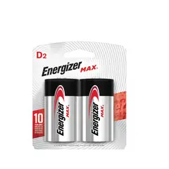 ENERGIZER - Pila Tipo D Alcalina Max Pila D