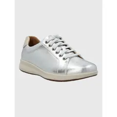 HUSH PUPPIES - Zapatilla Mujer Spinal Laceup Metalizado