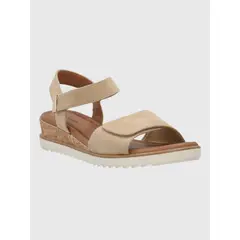 HUSH PUPPIES - Sandalia Mujer Farrier Café