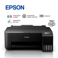 EPSON - IMPRESORA TINTA ECOTANK L1250 IMPRIME USB ALTA VELOCIDAD