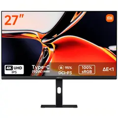 XIAOMI - Monitor Xiaomi, A27UI 27″, IPS, 4K UHD 3840 x 2160, 60Hz, USB Type-C.