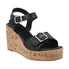 HUSH PUPPIES - Sandalia Mujer Carlotta Negro HUSH PUPPIES.