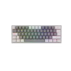 REDRAGON - Teclado Fizz Pro Inalámbrico Blanco K616-RGB Red Switch Sp Español