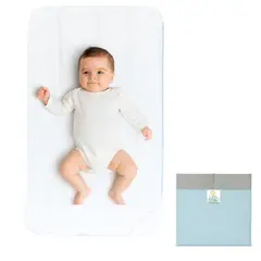 GENERICO - Cambiador de pañal Portátil para Bebés Celeste