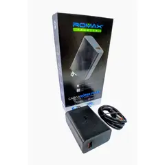 ROMAX - Cargador con cable tipo C carga rápida 100w