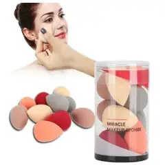 GENERICO - 10 Uds de esponjas de maquillaje de belleza