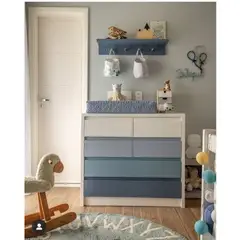 TU MESITA - Cómoda Infantil Moderna Marine 6 Cajones