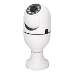 INSPIRA - Foco camara espia de seguridad videovigilancia Hd 360° Wifi altavoz en vivo