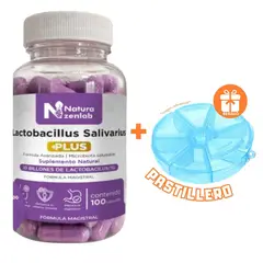 GENERICO - LACTOBACILLUS SALIVARIUS NATURA ZENLAB + REGALO PASTILLERO