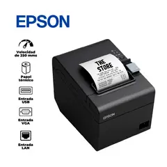 EPSON - IMPRESORA TERMICA DE RECIBOS TM-T20IIIL INTERFAZ USB+SERIAL