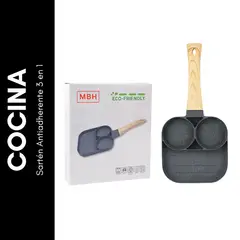 GENERICO - Sartén Antiadherente 3 en 1
