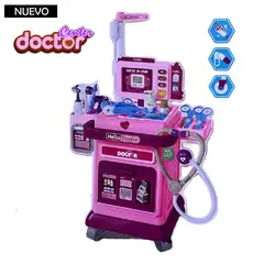 GENERICO - Set de Doctor con Ruedas 37 Piezas