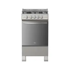 MIDEA - Cocina a Gas MasterCook Plus 20 Gris MGS20FS2LFAMG-PE