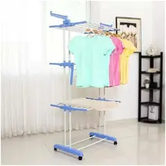 INSPIRA - Colgador de Ropa Tendedero Organizador Plegable 4 Niveles