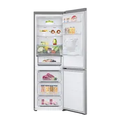 LG - Refrigeradora Bottom Freezer 339L con Door Cooling+ GB37SPY Plateado