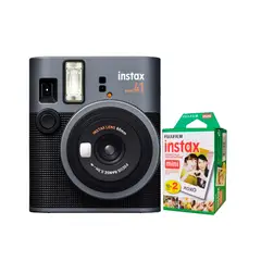 FUJIFILM - Camara Instax Mini 41 Black + Pack de Pelicula x 20