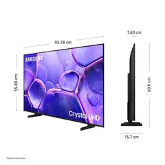 SAMSUNG - TELEVISOR CRYSTAL 43 ULTRA HD UN43U8000FGXPE