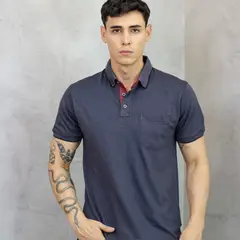 A VANTGARDESTYLE - POLO BOX REGULAR FIT CABALLERO MC - PIQUE LYCRADO