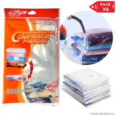 INSPIRA - Bolsas al vacío compresoras de ropa 70x100 cm Packx6