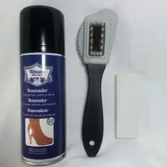 GENERICO - RENOVADOR GAMUZA NOBUCK NEUTRAL 100 ML + CEPILLO + BORRADOR